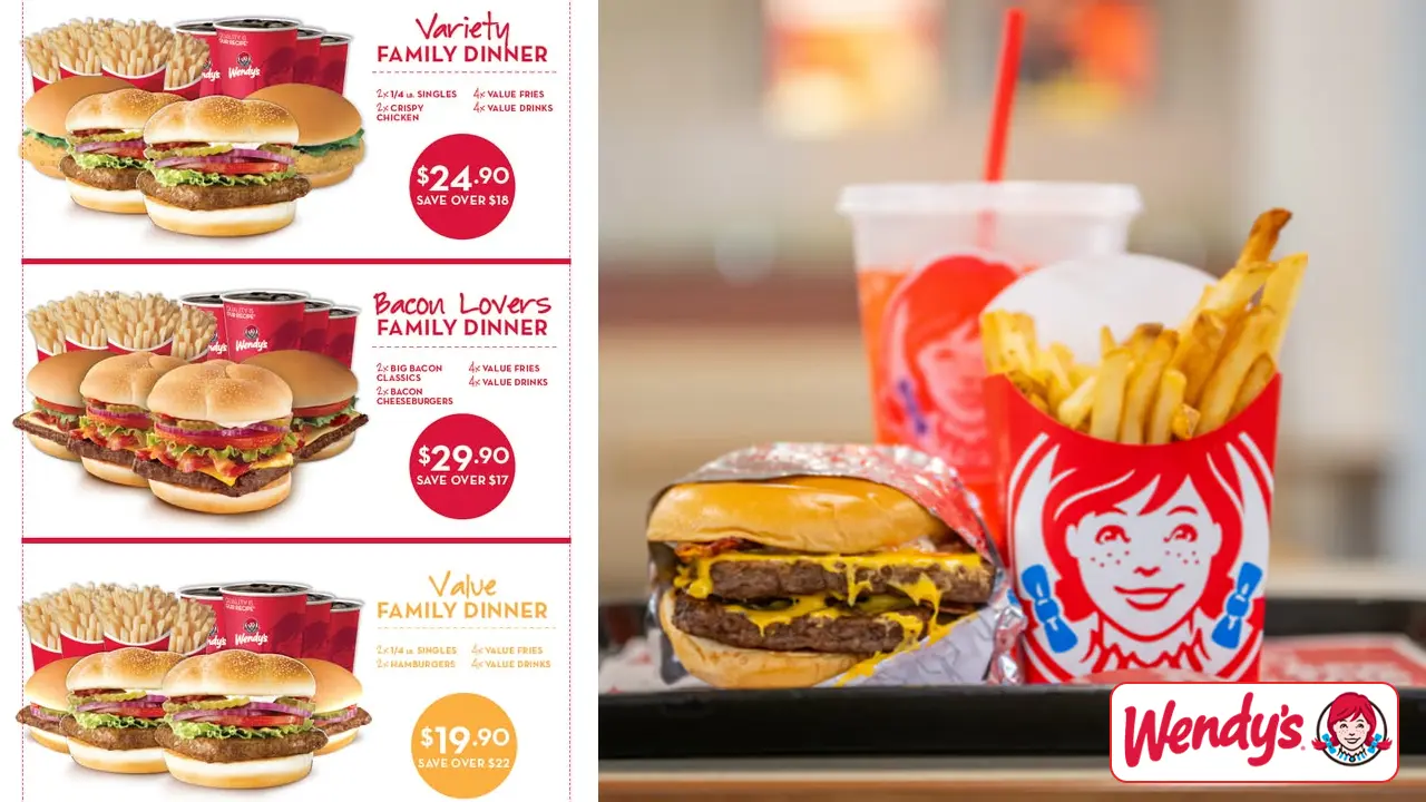 Wendy’s Meal Deals Complete Prices and Calorie