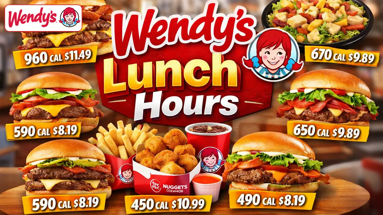 What Time Does Wendy’s Start Serving Lunch