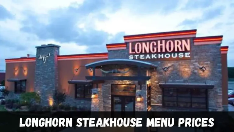 LongHorn Steakhouse Menu Prices